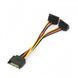 Кабель питания SATA двойной 0.15 м Cablexpert CC-SATAM2F-02 CC-SATAM2F-02 фото 1