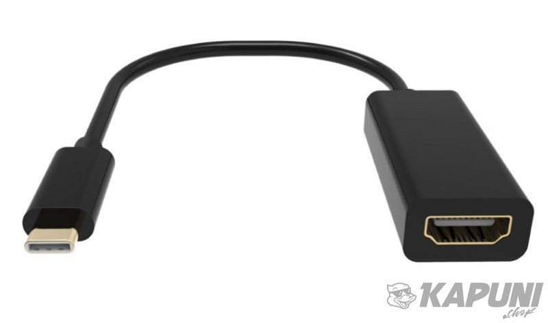 Адаптер-перехідник USB-C на HDMI, 4К 60 Гц Viewcon TE385 TE385 фото