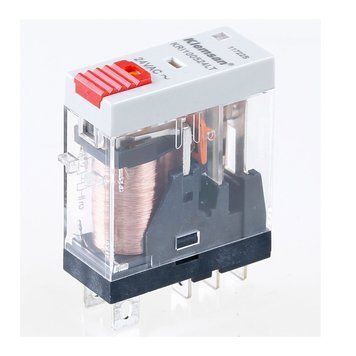 Компактне проміжне реле KRI 2PCO 8 А 24 В AC LED/Тест Klemsan 0.0.0.8.20224 0.0.0.8.20224 фото