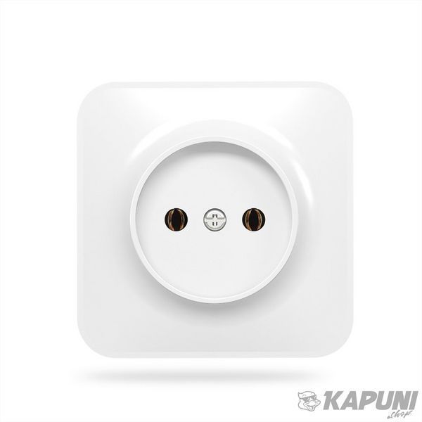 IP20 Розетка зовнішня одинарна біла VIDEX BINERA, 250 V VF-BNS21-W 25179 фото