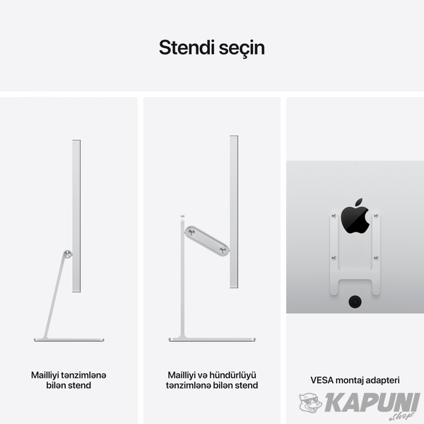 Apple Studio Display - Nano-Texture Glass - VESA Mount Adapter (Stand not included),Model A2525 MMYX3GU/A фото