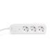 Мережевий удлинитель VIDEX ONCORD с/с 3п 3м (3x1.5мм) с кнопкою White VF-PD33G-W 27685 фото 4