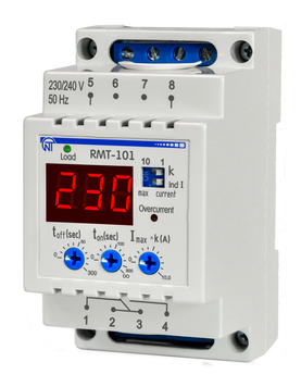 Реле максимального тока Новатек-Электро RMT-101, измерение 0-100 А NTRMT1010 NTRMT1010 фото