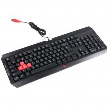 Клавиатура USB, игровая, черный Bloody Q100 (Black) Q100 Bloody (Black) фото