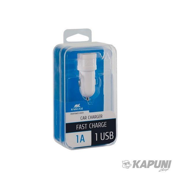 Автомобильное зарядное устройство, USB, 1 порт RIVACASE #N/A фото
