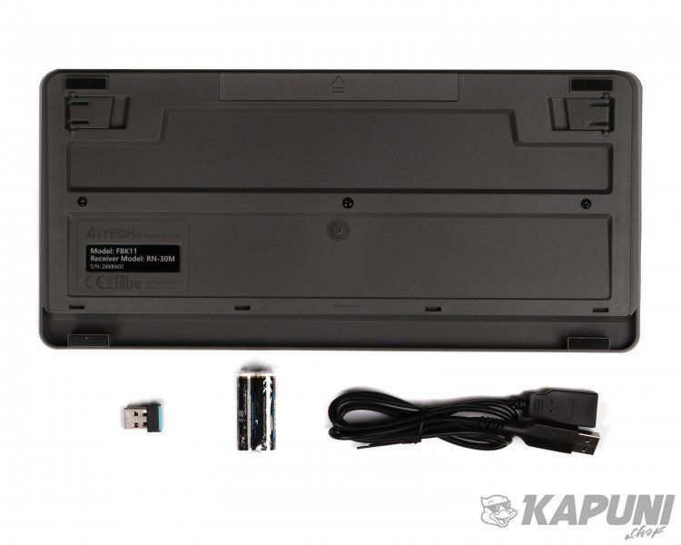Клавіатура A4Tech Fstyler FBK11 Gray FBK11 (Grey) фото