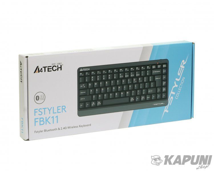 Клавіатура A4Tech Fstyler FBK11 Gray FBK11 (Grey) фото