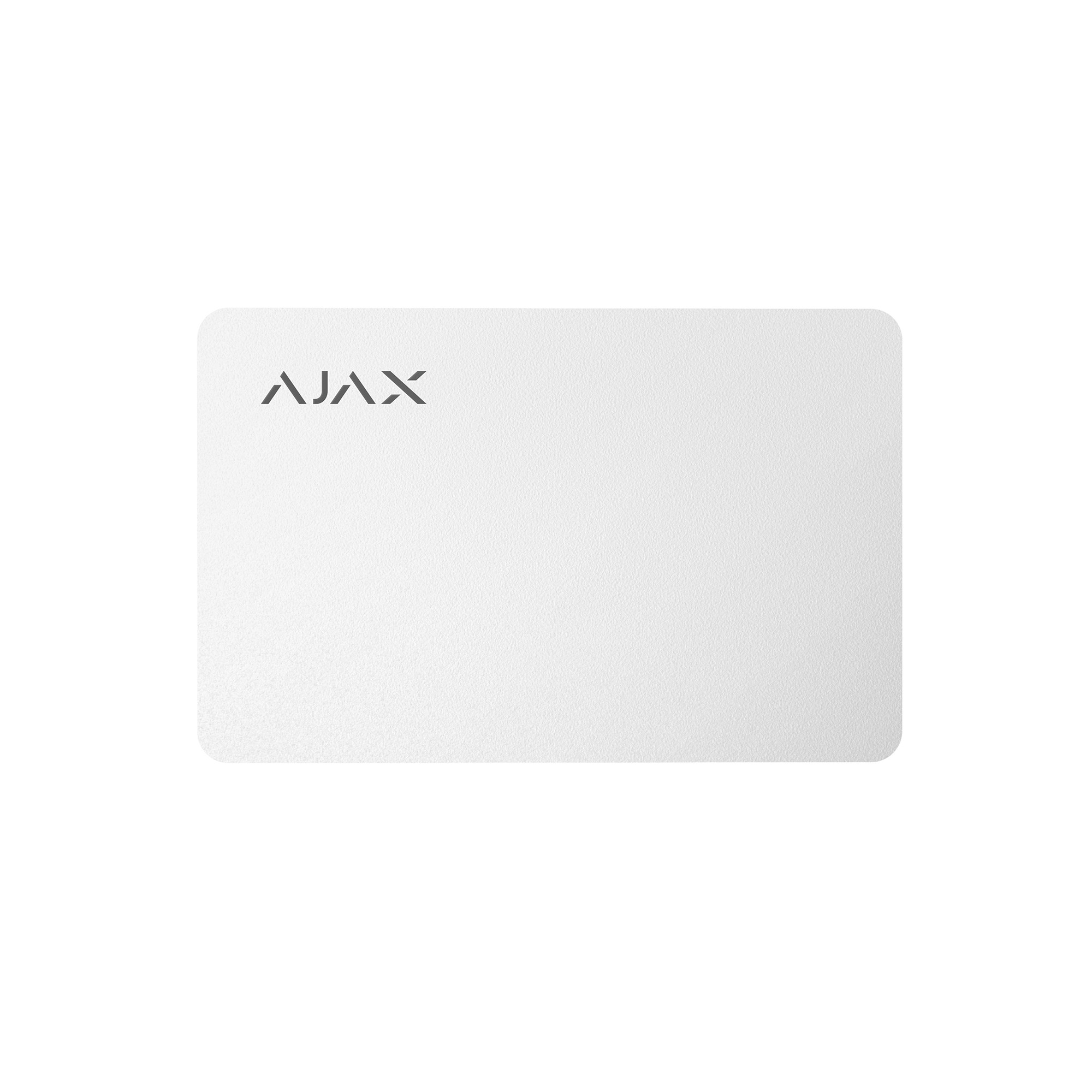 Карта для управления охранной системой Ajax Pass 10 шт. White (38222.89.WH)