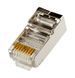 Разъем TechnoSystems RJ458P8C FTP для кабеля кат.5Е TNSy5503255 TNSy5503255 фото 1