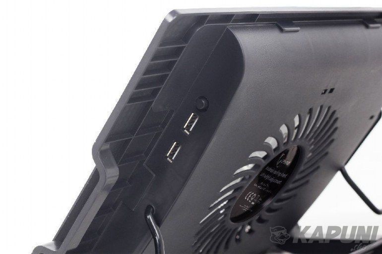 Подставка под ноутбук до 17", 1x 150 мм fan, черный Gembird NBS-1F17T-01 NBS-1F17T-01 фото