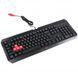 Клавіатура USB, ігрова, чорний Bloody Q100 Bloody (Black) Q100 Bloody (Black) фото 1