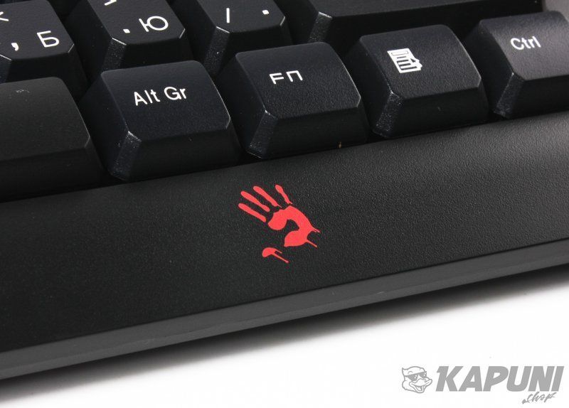 Клавіатура USB, ігрова, чорний Bloody Q100 Bloody (Black) Q100 Bloody (Black) фото