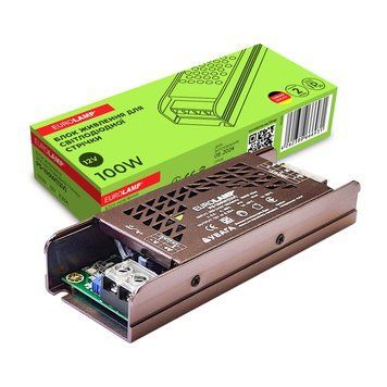 Блок живлення для світлодіодної стрічки 40W 12V 3,33A EUROLAMP PS-40W(12V) фото