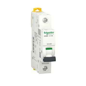 Автоматичний вимикач Schneider Electric Acti9 iC60H 1P, 4А, крива C A9F84104 A9F84104 фото