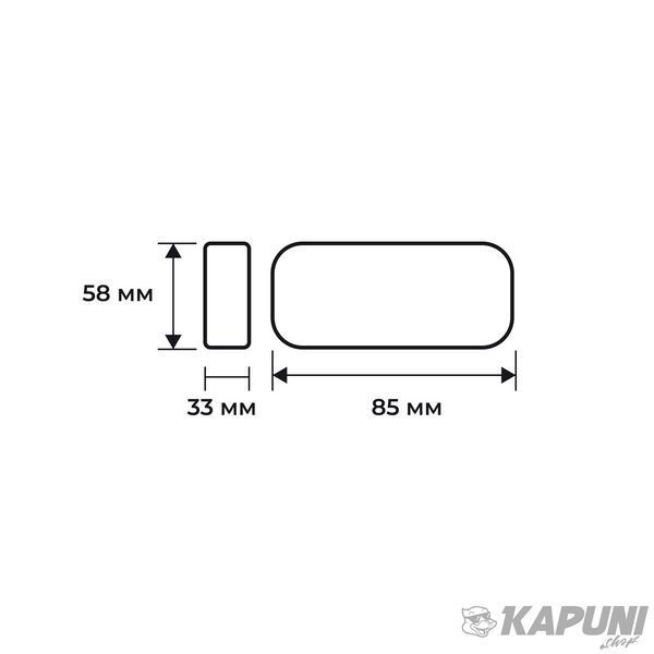 Блок живлення для світлодіодної стрічки 40W 12V 3,33A EUROLAMP PS-40W(12V) фото