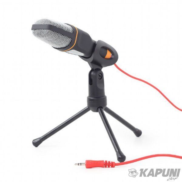 Мікрофон настільний, чорний Gembird MIC-D-03 MIC-D-03 фото