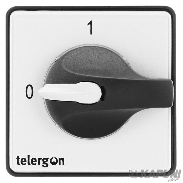Кулачковий вимикач TELERGON T 2P 16 А T-0001200011E1N1 T-0001200011E1N1 фото