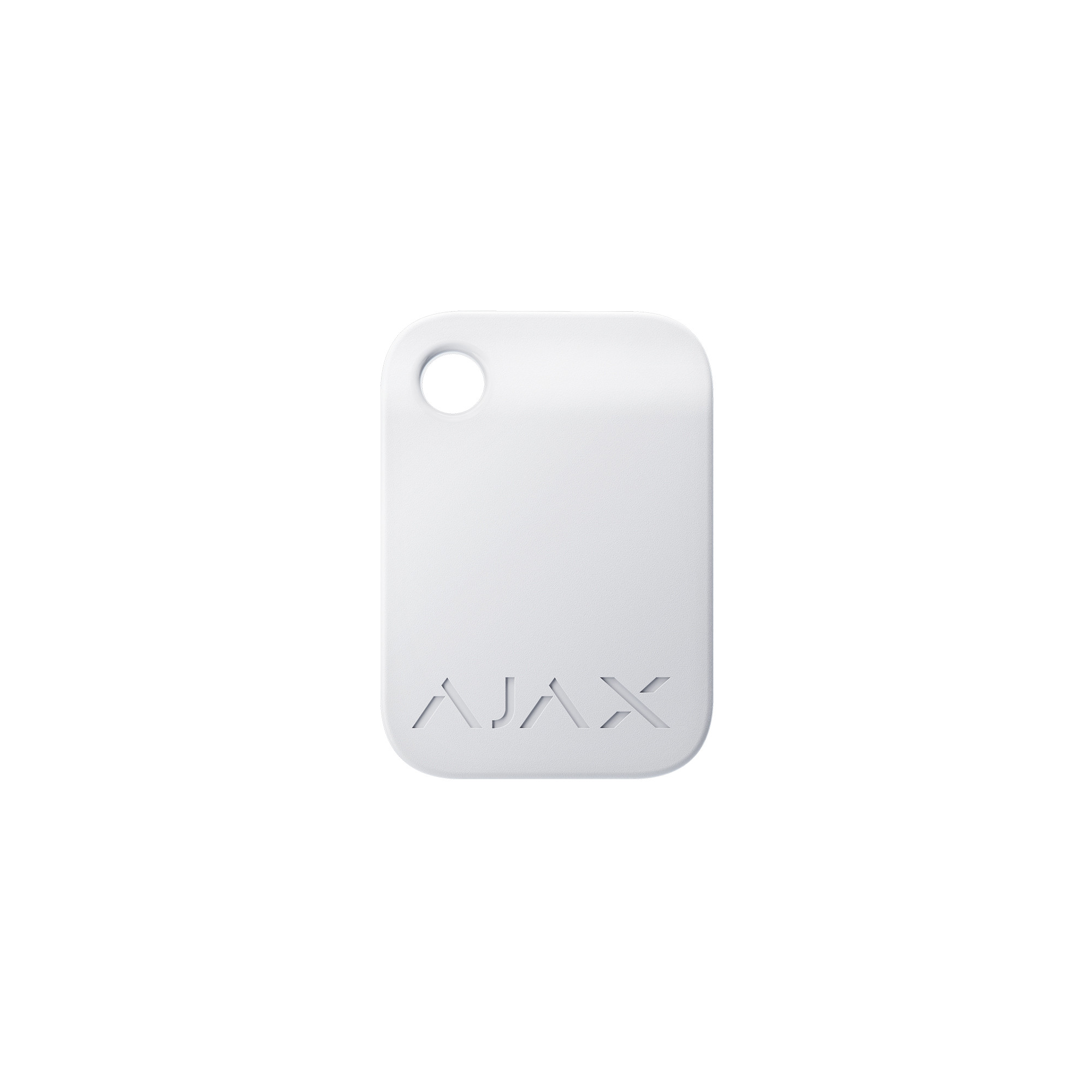 Брелок для управління охоронною системою Ajax Tag 10 шт. White (38230.90.WH)