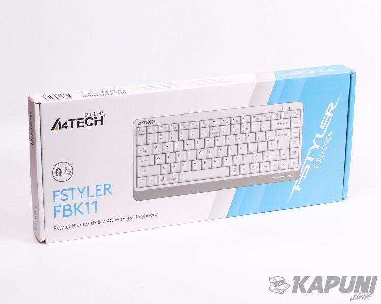 Клавіатура A4Tech Fstyler FBK11 White FBK11 (White) фото