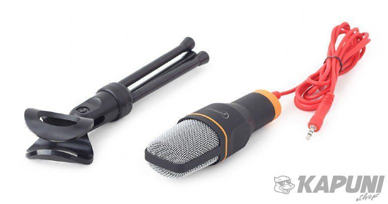 Мікрофон настільний, чорний Gembird MIC-D-03 MIC-D-03 фото