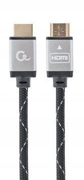 Кабель у блістері HDMI V.2.0, 4К 60 Гц, позолочені конектори, нейлонове обплетення, 1.5 м Cablexpert CCB-HDMIL-1.5M CCB-HDMIL-1.5M фото