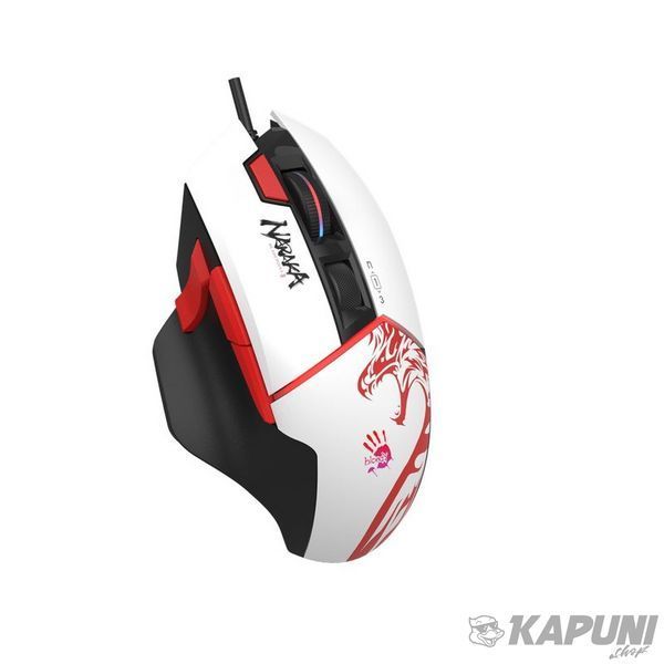 Ігрова миша Bloody, RGB, 20 000 CPI, Alpha20K, 50M натискань Bloody 1061.22 фото