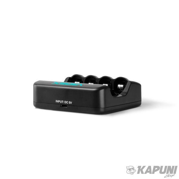 Зарядний пристрій VIDEX, DC 5V, для Ni-MH/Cd: АА, ААА VCH-N401 27243 фото