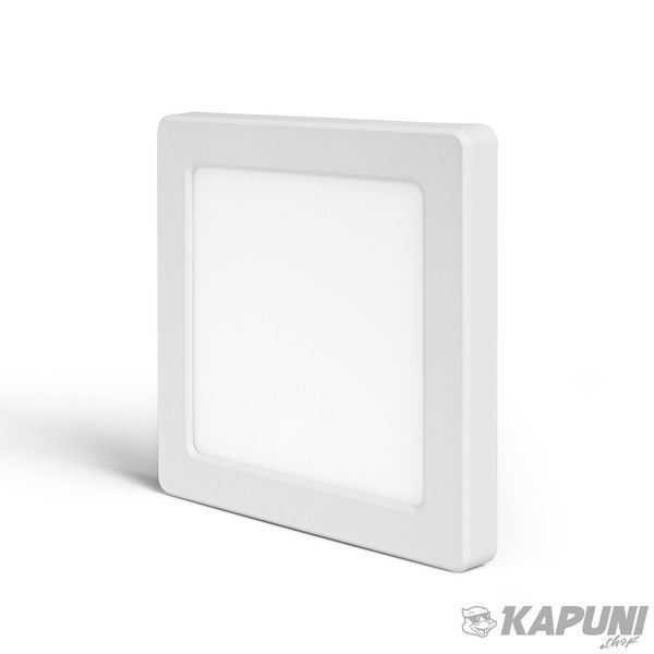 LED світильник квадратний VIDEX DL6S 12W 3000K-4000K-6500K White VL-DL6S-12CW 28760 фото