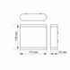 LED Світильник архітектурний AR06 IP54 VIDEX 6W 2700K білий VL-AR06-062W 26543 фото 4