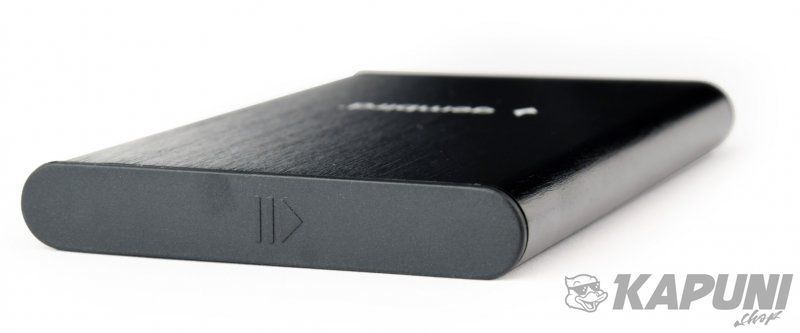 Внешний карман 2.5", USB 3.1, черный, алюминий Gembird EE2-U3S-6 EE2-U3S-6 фото