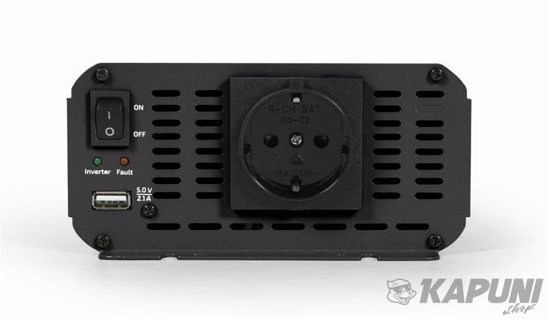 Автомобільний інвертор на 1200 Вт EnerGenie EG-PWC1200-01 фото