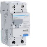 Диференційний автоматичний вимикач Hager AC916J 1P+N 6kA B 16A 10mA A 2м AC916J фото