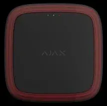 Бездротовий адресний пожежний оповіщувач світлозвуковий Ajax EN54 FireProtect (Sounder/VAD) Jeweller Black (118600.279.BL1)