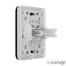 Заглушка монтажної коробки Ajax CoverPlate SoloCover (CP) Black (126121.321.BL) 58933_AJAX фото