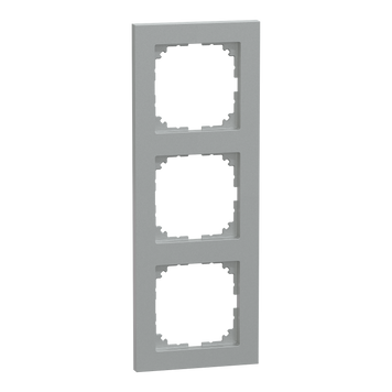 Рамка 3-постова Schneider Electric Merten System M M-Pure алюміній (MEG4030-3660) MEG4030-3660 фото