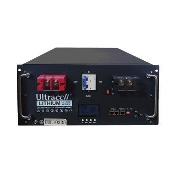 Ultracell LiFePO4 Акумулятор літій-залізо-фосфатний 51.2V 200Ah Grade A CAN PROTOCOL Steel Case LIT200-12-CAN фото