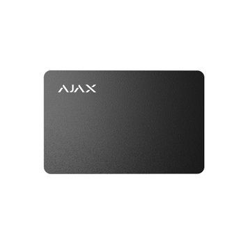 Картка для управління охоронною системою Ajax Pass 100 шт. Black (38217.89.BL) 22790_AJAX фото