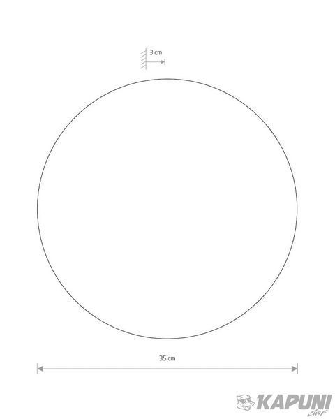 Светильник Nowodvorski 10348 Ring L LED 1x12W 3000K 640Lm IP20 Copper 10348 фото