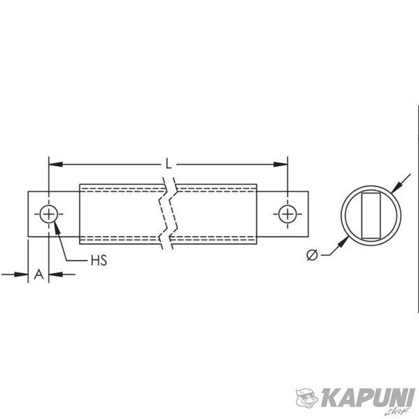 Луженая медная плетеная шина в изоляции nVent ERIFLEX IBS 50-330-10 534508 534508 фото