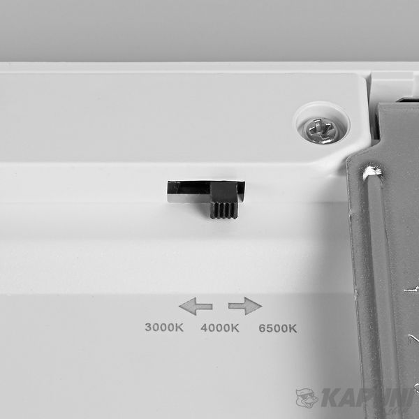 LED світильник квадратний VIDEX DL6S 18W 3000K-4000K-6500K White VL-DL6S-18CW 28761 фото