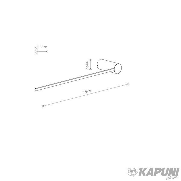 Светильник Nowodvorski 10366 Arm Led 1x10W 3000K 360Lm IP20 10366 фото