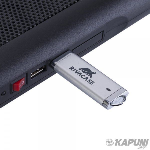 Підставка під ноутбук до 17.3", чорний RIVACASE 5557 black 5557 black фото