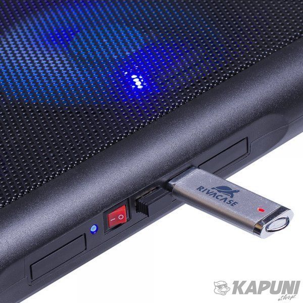 Підставка під ноутбук до 17.3", чорний RIVACASE 5557 black 5557 black фото