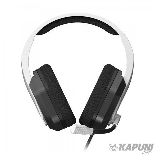 Игровые наушники с микрофоном, подсветка 7 цветов, 3.5 jack, G260p (White) 811.8 фото