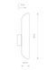 Бра Nowodvorski 7993 Eye wall Cut GU10 2x10W IP20 White 7993 фото 4