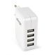 Сетевое зарядное устройство EnerGenie 3.1A 4хUSB White (EG-U4AC-02) EG-U4AC-02 фото 3