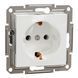 Розетка Schneider Electric Asfora з заземленням без рамки біла EPH2970121 EPH2970121 фото 2